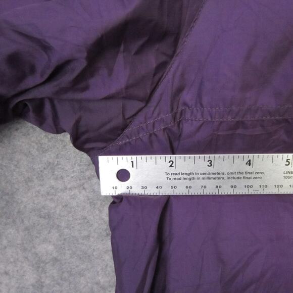 Vintage Eddie Bauer EBTEK Jacket Mens XL Purple Pullover Anorak Windbreaker 90s - Picture 7 of 11